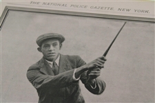 The National Police Gazette Francis Ouimet Poster