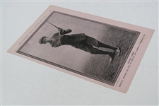 The National Police Gazette Francis Ouimet Poster