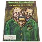 1966 Sports Illustrated The Masters: Its In The Bag Magazine with Big 3 Cover