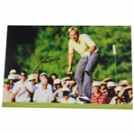 Jack Nicklaus Signed Photo at 1986 Masters "Birdie On 17" with Letter - JSA ALOA