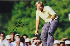 Jack Nicklaus Signed Photo at 1986 Masters Birdie On 17 with Letter - JSA ALOA