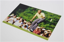 Jack Nicklaus Signed Photo at 1986 Masters Birdie On 17 with Letter - JSA ALOA