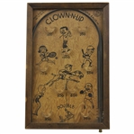 Vintage 1933 Clown-N-Up Pin Ball Game Northwestern Mail Box Co. St. Louis