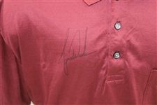 Tiger Woods Signed TW 'Sunday Red' Nike Golf Shirt - Size Large FULL BECKETT #AB40213