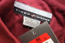 Tiger Woods Signed TW 'Sunday Red' Nike Golf Shirt - Size Large FULL BECKETT #AB40213