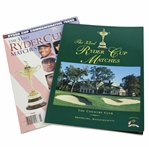 Two (2) 1999 Ryder Cup Programs - Official & Commemorative