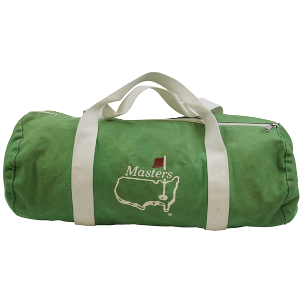 Classic The Masters Tournament Logo Canvas Duffel Bag