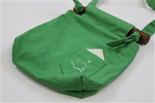 Unique Augusta National Golf Club Masters Tournament Green Purse