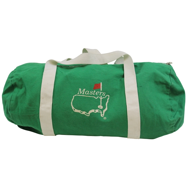 Classic The Masters Tournament Logo Canvas Duffel Bag
