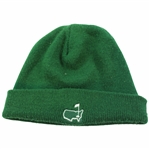 Masters Tournament Green with Masters Logo Beanie Cap