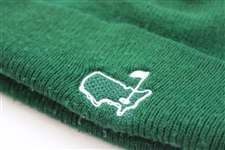 Masters Tournament Green with 'Masters' Logo Beanie Cap