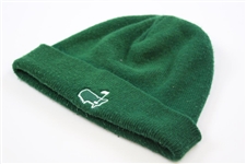 Masters Tournament Green with 'Masters' Logo Beanie Cap