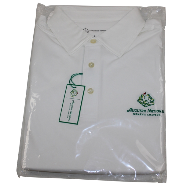 Augusta National Womens Amateur White Golf Shirt - Size L - Unopened