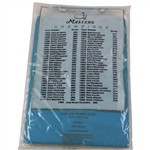 2000 Masters Tournament Masters Collection Aqua Blue Golf Shirt - Size M - Unopened