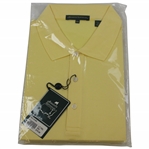 Augusta National Golf Club Lt Yellow Golf Shirt - Size XXL - Unopened