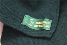Augusta National Cashmere Throw Blanket in Box w/Card - 2005 Masters Memento to Members