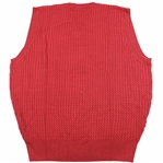 Augusta National Golf Shop Red Sweater Vest - Size L