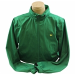Masters Tournament Green Full Zip LS Tech Rain Jacket w/Packable Hood - Size 3X