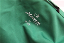 Masters Tournament Green Full Zip LS Tech Rain Jacket w/Packable Hood - Size 3X