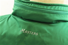 Masters Tournament Green Full Zip LS Tech Rain Jacket w/Packable Hood - Size 3X