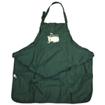 Masters Tournament Logo Dk Green w/White Stripes Grilling Chef Apron