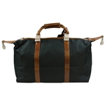 Augusta National Golf Club Member Deluxe Leather & Canvas Duffel Bag w/Strap in Bag - Unused