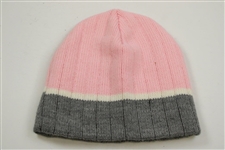 Augusta National Golf Club Member Pink with White/Lt Gray Beanie Cap