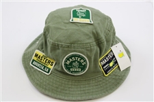 2020 Masters Tournament Patches Collage Olive Bucket Hat - Size L/XL