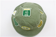2020 Masters Tournament Patches Collage Olive Bucket Hat - Size L/XL