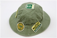 2020 Masters Tournament Patches Collage Olive Bucket Hat - Size L/XL