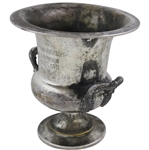 1965 CC of Harrisburg Golf Champion Poole Silver Co. Silver Plated Trophy Won by Kit Outland