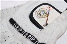 John Daly Signed 'Grip It & Rip It' Lion Logo LH White Glove JSA ALOA