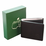 Masters Tournament Genuine Brown Trafalgar Wallet in Original Box