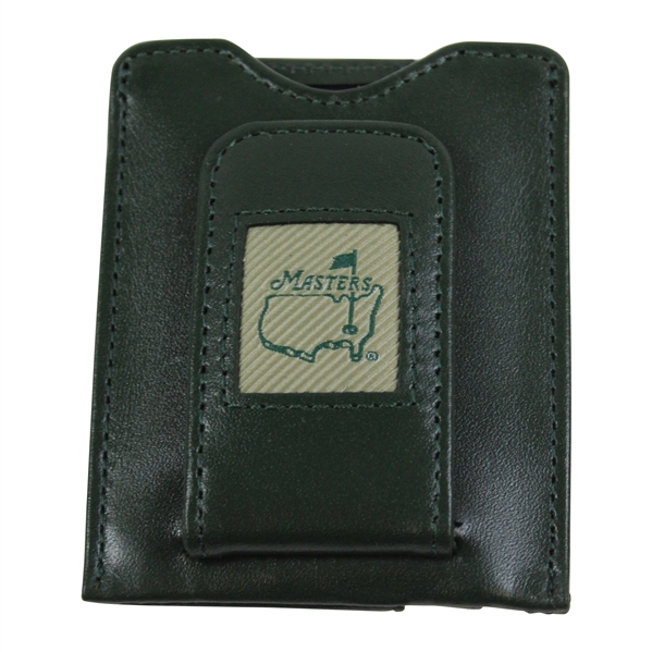 Masters Tournament Dk Green Leather Wallet in Original Box