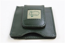 Masters Tournament Dk Green Leather Wallet in Original Box