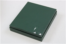 Masters Tournament Dk Green Leather Wallet in Original Box