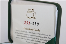 2021 Masters Tournament Ltd Ed Founders Circle Commemorative Coin #251/350 in Box w/Card