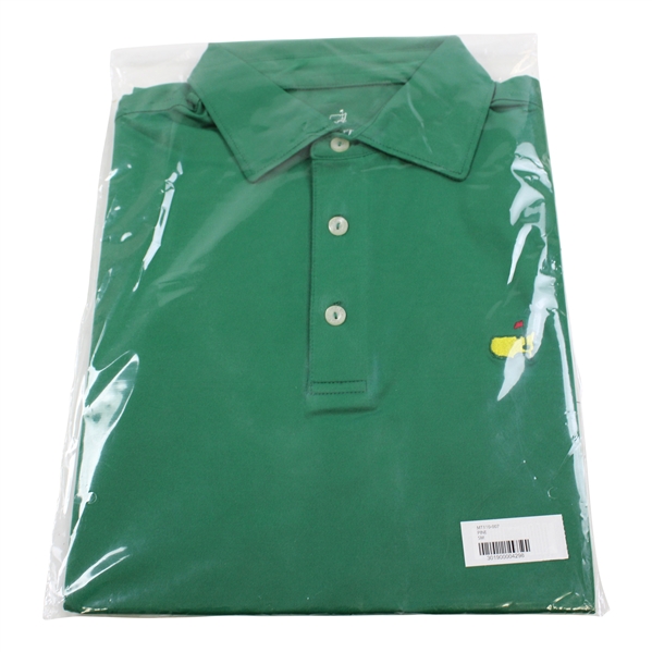 Augusta National Masters Tournament Green SS Tech Golf Shirt - Size S - New