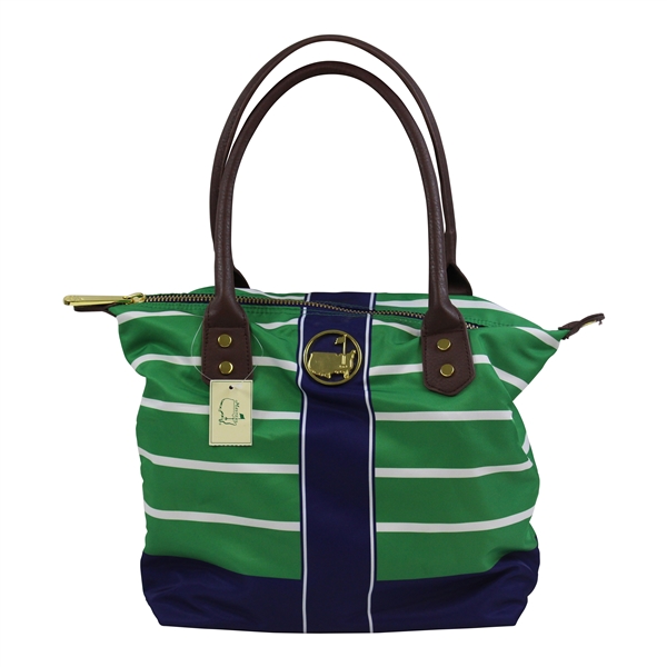 Augusta National Masters Tournament Ladies Navy, Green & White Purse