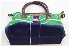 Augusta National Masters Tournament Ladies Navy, Green & White Purse