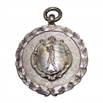 1948 F.A.G.S. Presidents Trophy Sterling Silver Medal Won by S. Longhurst