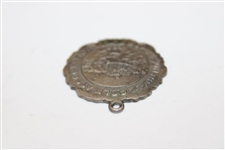 Hudson River Golf Assoc. Sterling Silver Championship Medal - Worn Engraving