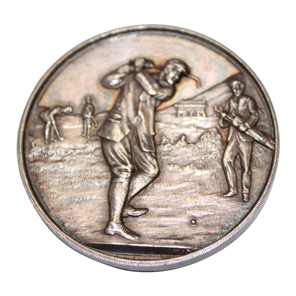 1918 C.G.G.C. W.A.L. Sterling Silver Golf Medal - September 15th