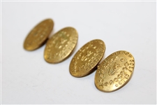 Undated Dyker Meadow Golf Club Cufflinks