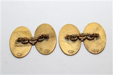 Undated Dyker Meadow Golf Club Cufflinks