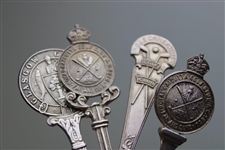 Four (4) Sterling Silver Spoons - Glasgow GC, Cleckheaton GC & Royal Calcutta GC (x2)