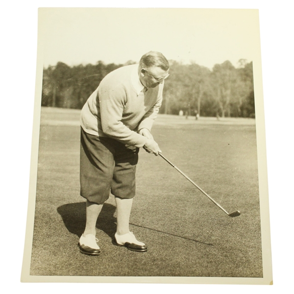 Augusta National Founding Member Alfred S. Bourne Original Photo