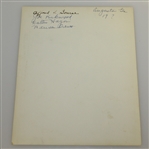 Augusta National Founding Member Alfred S. Bourne Original Photo