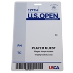 2017 US Open Championship at Erin Hills Player Guest Badge #94 - Koepka 1st Major!