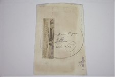 Three 1961 Gene Littler Wire Photos from US Open Win